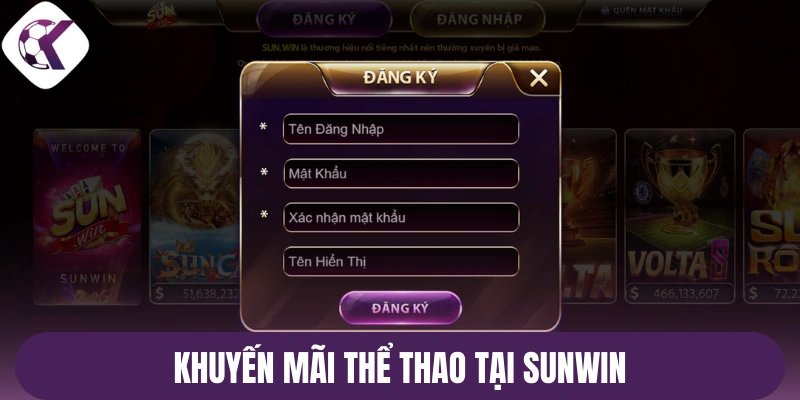 Khuyến mãi thể thao tại sunwin
