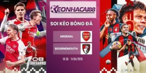 Kèo nhà cái Arsenal vs Bournemouth - NHA, 11/04/2026