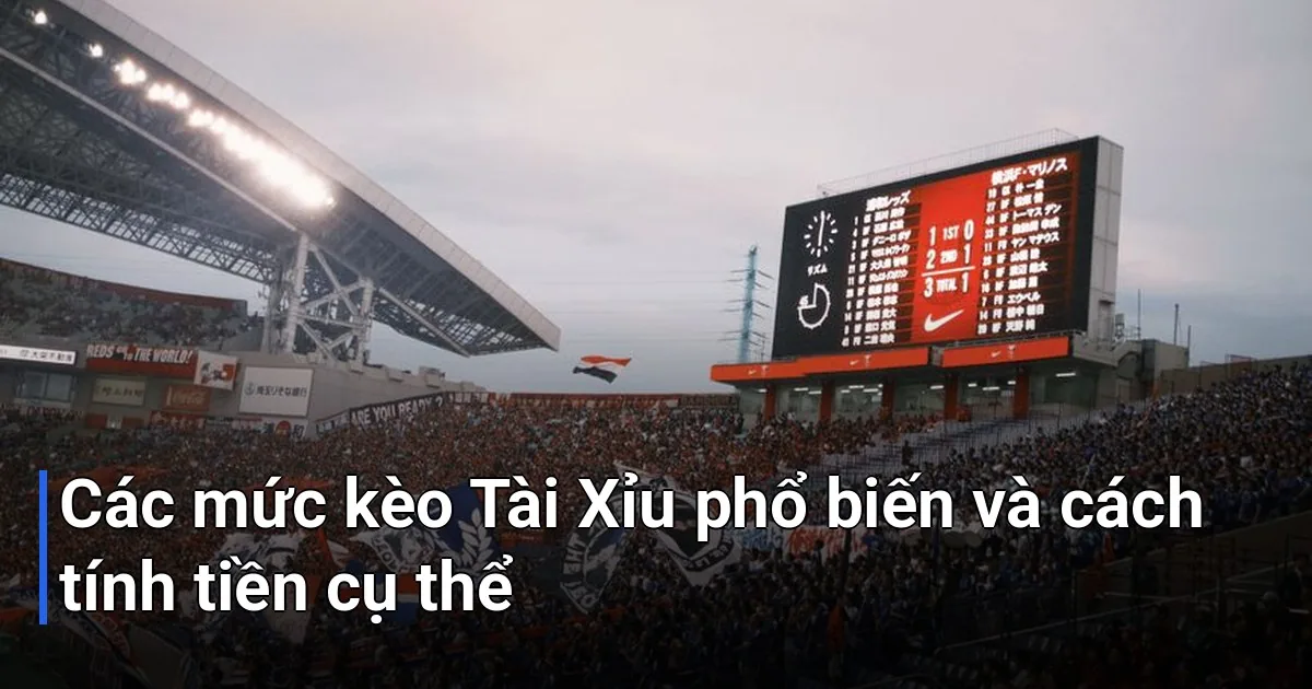 Rất đơn giản thôi, hãy cùng tìm hiểu từng mức kèo một cách chi tiết nhất - kèo tài xỉu over under