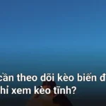 Nhiều người mới chơi thường chỉ nhìn vào tỷ lệ kèo ở thời điểm trước vài phút giờ bóng lăn - kinh nghiệm theo dõi kèo biến