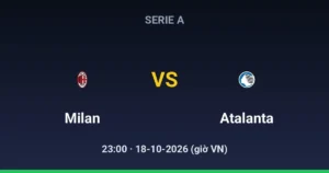 AC Milan vs Atalanta